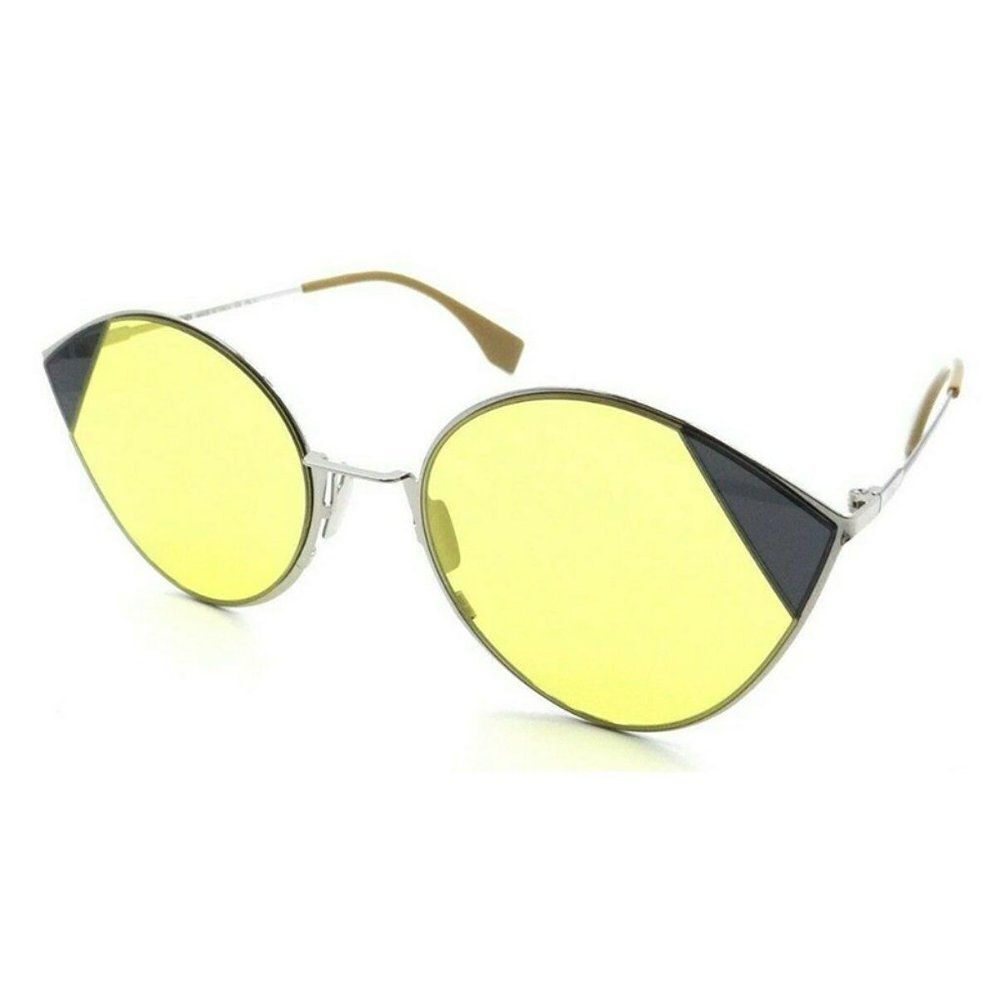 Fendi Sunglasses FF 0341/S B1ZHO Silver GOld
